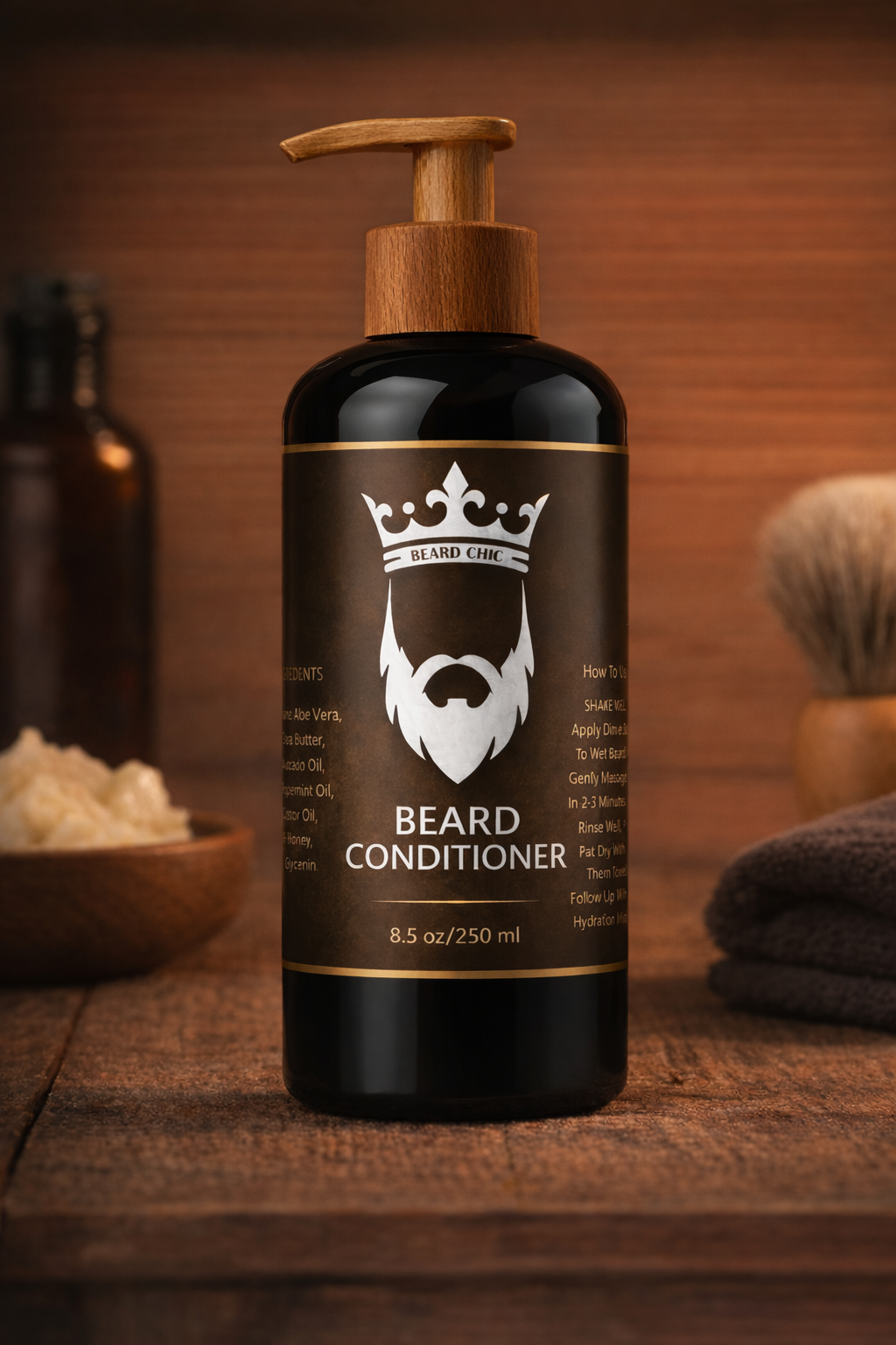 Premium Organic Beard Hydration Conditioner